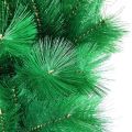 Bufftee Christmas Pine Tree 1.2m - Portable - Plastic Stand - Pine Green