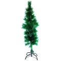 Bufftee Christmas Pine Tree 1.5m - Portable - Plastic Stand - Pine Green