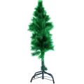 Bufftee Christmas Pine Tree 1.5m - Portable - Plastic Stand - Pine Green