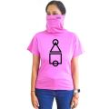 Bufftee Squid Game Ladies Pink - 100% Cotton T-Shirt & Neck Buff