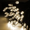 Bufftee Solar Christmas Tree Outdoor Lights Fairy 10M Warm White Lights