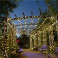 Bufftee Solar Christmas Tree Outdoor Lights Fairy 10M Warm White Lights