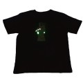 Bufftee Oh Snap & Glow in the Dark Infinity Stones Thanos Tee-165g T-Shirt