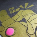 Bufftee Oh Snap & Glow in the Dark Infinity Stones Thanos Tee-165g T-Shirt