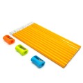 Yellow Marlin HB Pencil and Maped Sharpener Pack