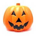 Medium Halloween Laughing Pumpkin With Light - Self lit Scary Pumpkin