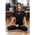 The Pure Lotus Glitter Bufftee Zen T-Shirt  - Yoga Lotus Tee