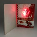 PurpleX Roses LED Musical Card - Happy Valentine's Day Card