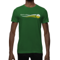 Bufftee South Africa AFCON '24 Football Supporters T-Shirt - Unisex