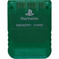 1MB PlayStation / PSX / PSone Memory Card - Emerald (PS1)(Pwned) - Sony (SIE / SCE) 20G