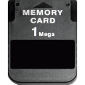 1MB PlayStation Memory Card - Generic (PS1)(New) - Various 20G