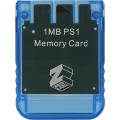 1MB PlayStation Memory Card - Generic (PS1)(New) - Various 20G