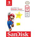 256GB Sandisk microSDXC for Nintendo Switch - Class UHS 3 - Limited Mario Edition (NS /