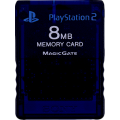 8MB PlayStation 2 Memory Card - Midnight Blue (PS2)(Pwned) - Sony (SIE / SCE) 20G
