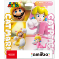 Amiibo Super Mario: Cat Mario & Cat Peach (New) - Nintendo 1000G