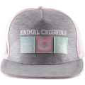 Animal Crossing Snapback Cap - Pastel Squares (New) - Fashion UK 150G