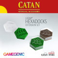 Catan Hexadocks Extension Set (New) - Gamegenic 400G