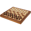 Chess & Checkers - Folding Version (New) - Asmodee 1000G