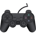 DualShock 2 Analog Generic Wired Controller - Black (PS1 / PS2)(New) - Various 200G