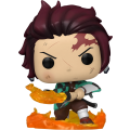 Funko Pop! Animation 874: Demon Slayer - Tanjiro Kamado Vinyl Figure (Hinokami Kagura Dance)(New) -