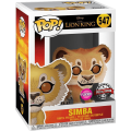 Funko Pop! Disney 547: The Lion King - Simba Vinyl Figure (Live Action)(Limited Flocked