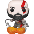 Funko Pop! Games 154: God of War - Kratos with the Blades of Chaos Vinyl Figure (Glow in the
