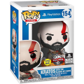 Funko Pop! Games 154: God of War - Kratos with the Blades of Chaos Vinyl Figure (Glow in the