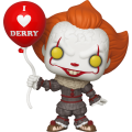 Funko Pop! Movies 780: It Chapter Two_ - Pennywise with Balloon Vinyl Figure (New) - Funko 440G
