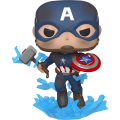 Funko Pop! Marvel 573: Avengers: Endgame - Captain America with Mjolnir and Broken Shield Vinyl