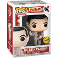 Funko Pop! TV 786: Mr. Bean - Mr. Bean in Pajamas with Teddy Vinyl Figure (Limited Chase