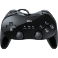 Nintendo Wii Classic Controller Pro - Black (Wii)(Pwned) - Nintendo 250G