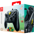 Faceoff Wired Pro Controller - Black Super Mario Super Star (NS / Switch)(New) - PDP - Performance