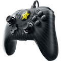 Faceoff Wired Pro Controller - Black Super Mario Super Star (NS / Switch)(New) - PDP - Performance