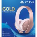 PlayStation 4 Gold Wireless Headset - Rose Gold (PS4 / PS3 / PS Vita)(New) - Sony (SIE / SCE) 2000G