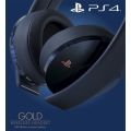 PlayStation 4 Gold Wireless Headset - Translucent Blue 500 Million Limited Edition (PS4)(New) -