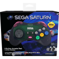 Retro-Bit SEGA Saturn 8 Button 2.4Ghz Wireless Controller - Slate Grey (PC / PS3 / SS /