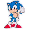 Sonic the Hedgehog Shaped Jigsaw - 250 Piece Puzzle (New) - Fizz Creations 350G