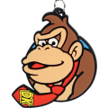 Super Mario - Donkey Kong Rubber Keychain (New) - Bioworld / Difuzed 50G
