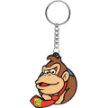 Super Mario - Donkey Kong Rubber Keychain (New) - Bioworld / Difuzed 50G