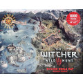Witcher III, The: Wild Hunt - Witcher World Map - 1000 Piece Deluxe Puzzle (New) - Dark Horse