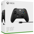 Xbox Wireless Controller + USB-C Cable - Carbon Black (Xbox Series)(New) - Microsoft / Xbox Game