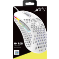Xtrfy M4 RGB Ultra-Light Gaming Mouse - White (PC)(New) - XTRFY 600G