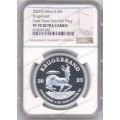 *#*2023 Fine Silver 1oz PF70 Krugerrand Cape Town Coin Fair/Table Mountain MM with Box and cert *#*