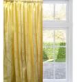 Ochre Yellow 230X218 Taped Lined Curtain