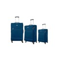 Tosca Platinum Luggage Case  Military Blue