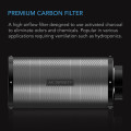 AC INFINITY 4" DUCT CARBON FILTER, AUSTRALIAN CHARCOAL