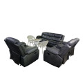6 Seat Recliner Sofa Chair Lounge Suite