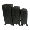 Acesa Hard Shell Elite Suitcase Set 3 Piece - Black