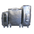 IYH- Quality Luggage Set of 3 Leather Travel Suitcase Set