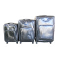 Luggage Set of 3 PU Leather Travel Suitcases 28'24'22' inch